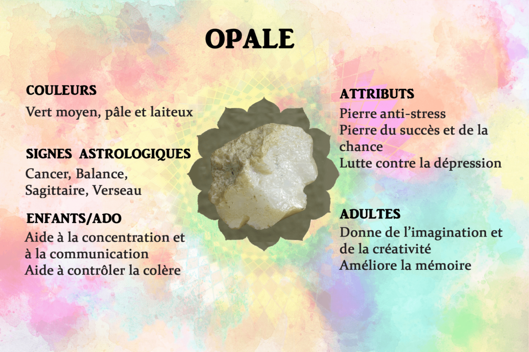 vertus pierre opale